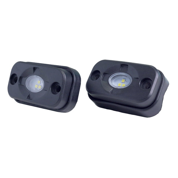 Big Red LED Rock Lights - Pair